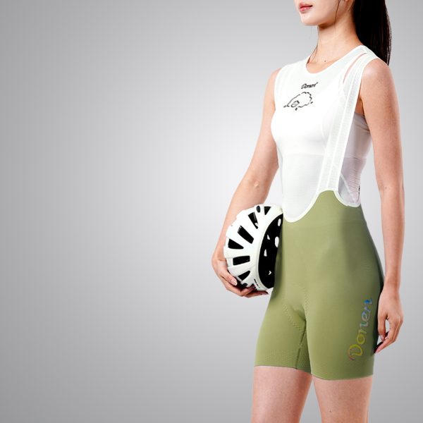 PANTALONETA BIB DN241121 MUJER VERDE